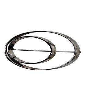 Vintage MCM Scandinavian brooch 2.5" wide